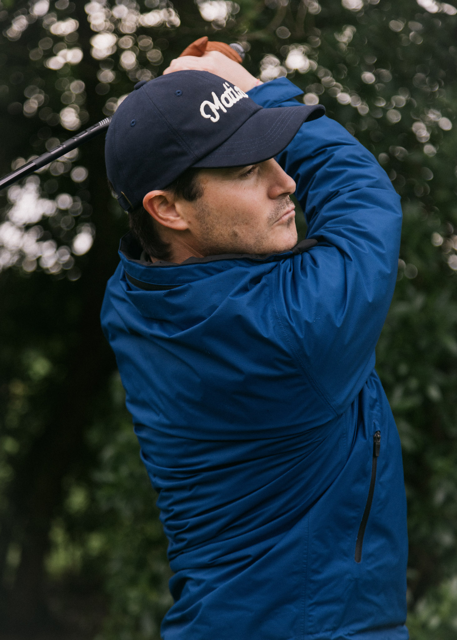 José Furtado on the course in Matize kit